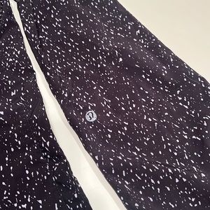 Lulu jogger - black with white specks